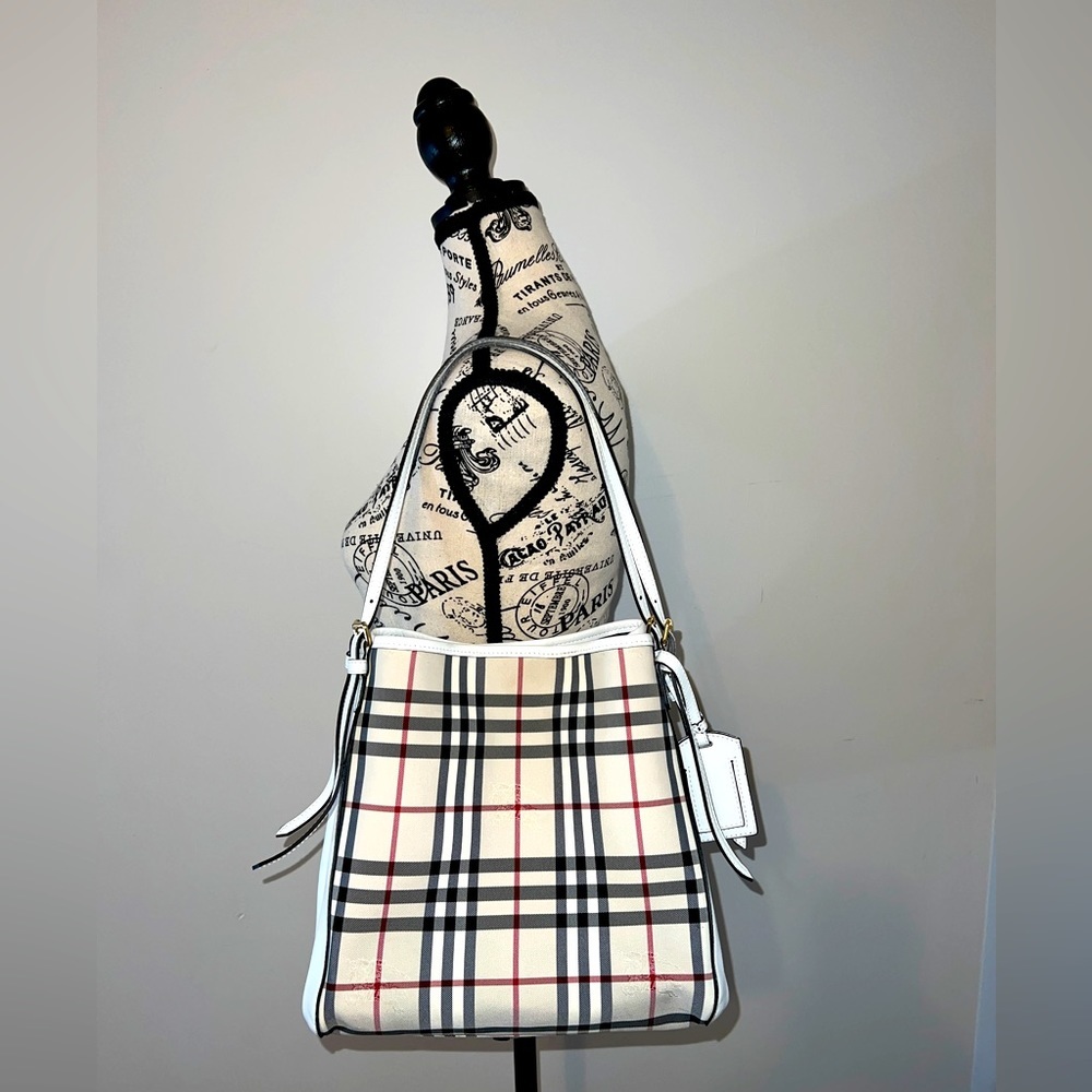 Burberry Horseferry Check Small Canterbury Tote